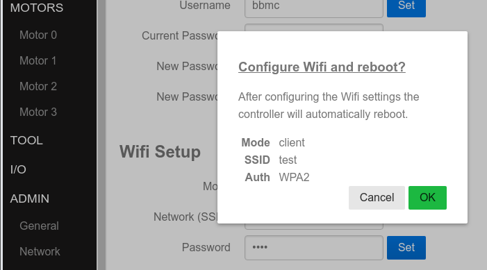 Connecting your CNC to WiFi