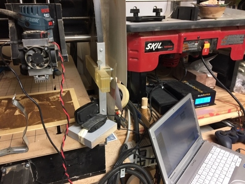 Mike Rabin's Buildbotics Powered CNC Router