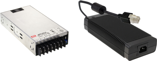 Two types of MeanWell power supply